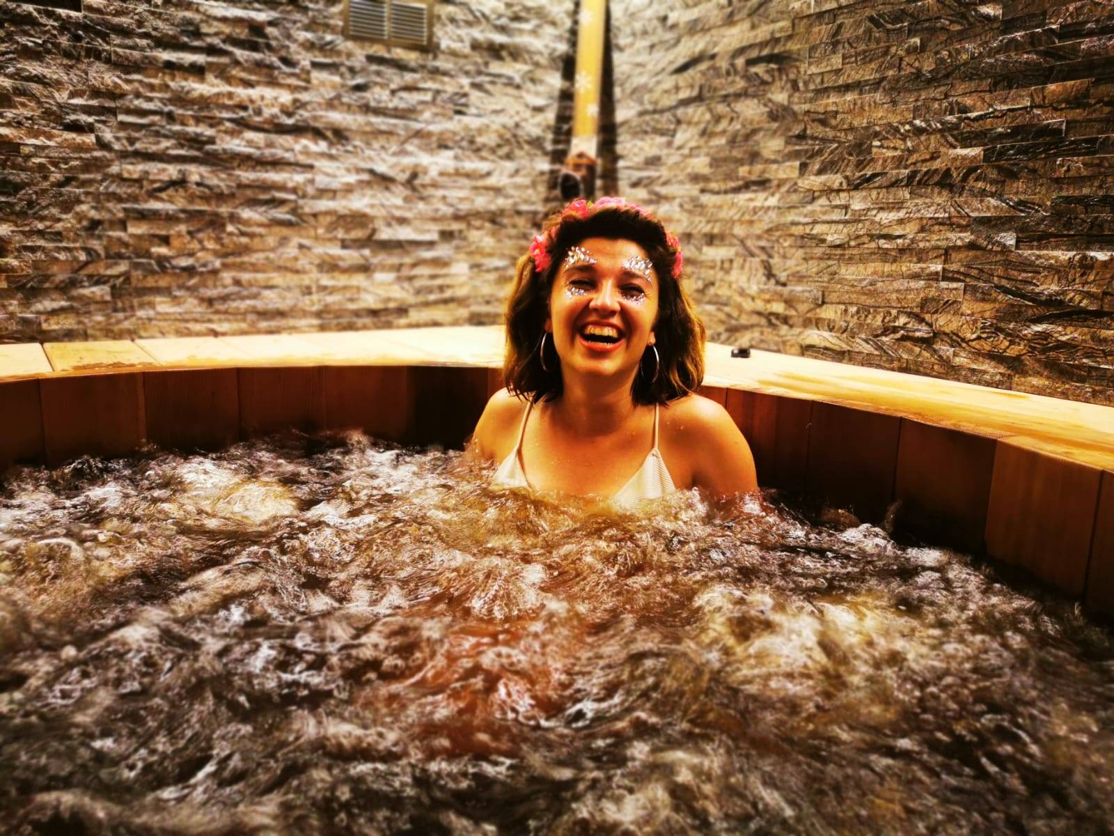 Spa bois et sauna à la pierre de sel à Saint Cannat